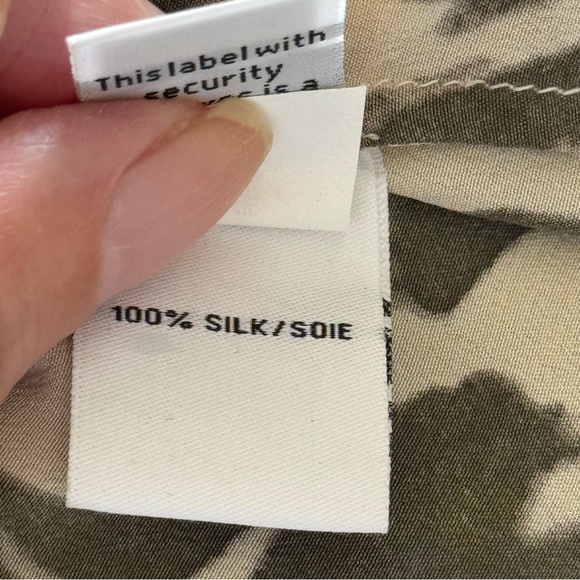 Diane Von Furstenberg Prita silk shirt dress leopard animal print. 100% Silk - Picture 15 of 15